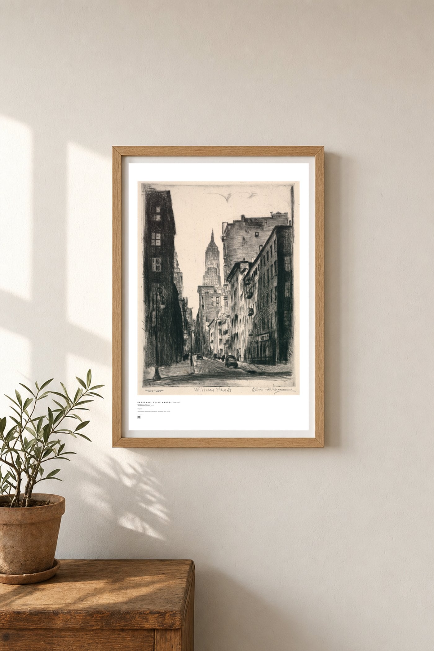 Elias M. Grossman — William Street