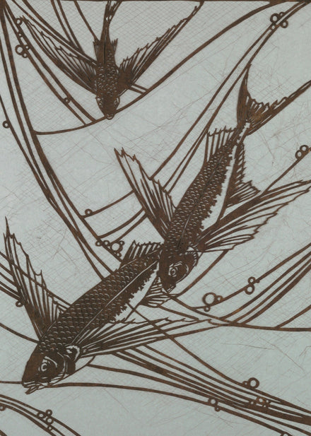 The first silkscreen was paper