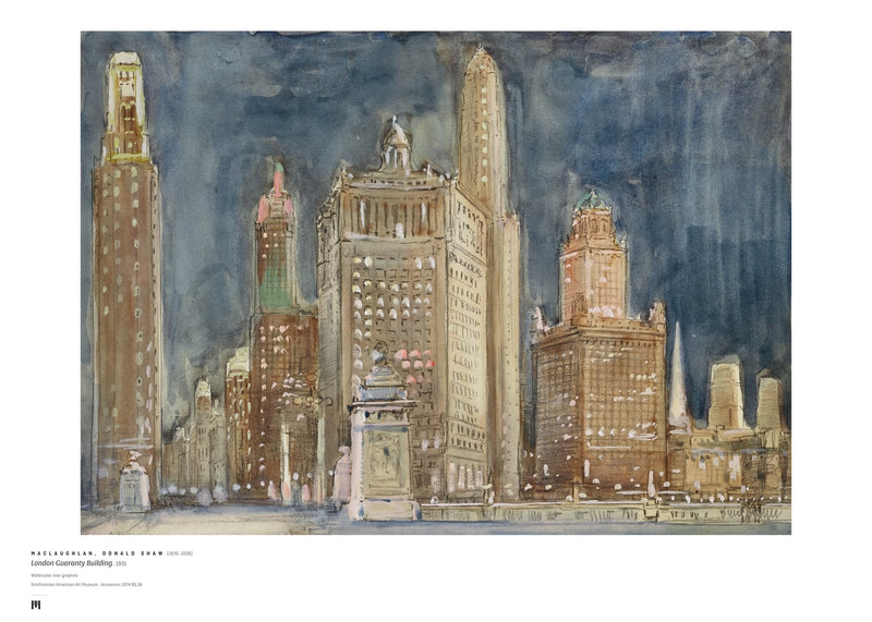 Donald Shaw MacLaughlan, London Guaranty Building, 1931 — Métrica art print