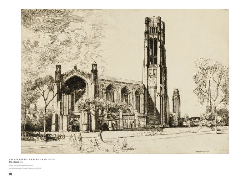 Donald Shaw MacLaughlan, The Chapel, 1931 — Métrica art print