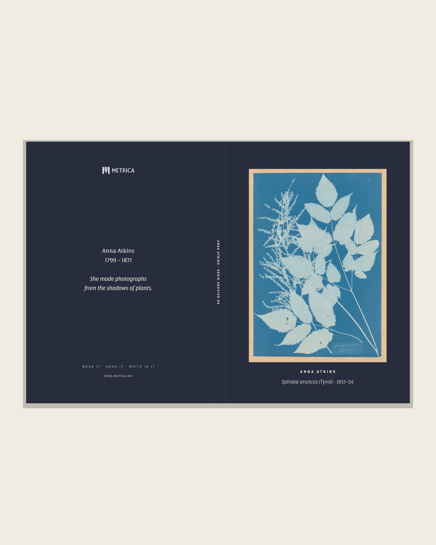cover and printed spine