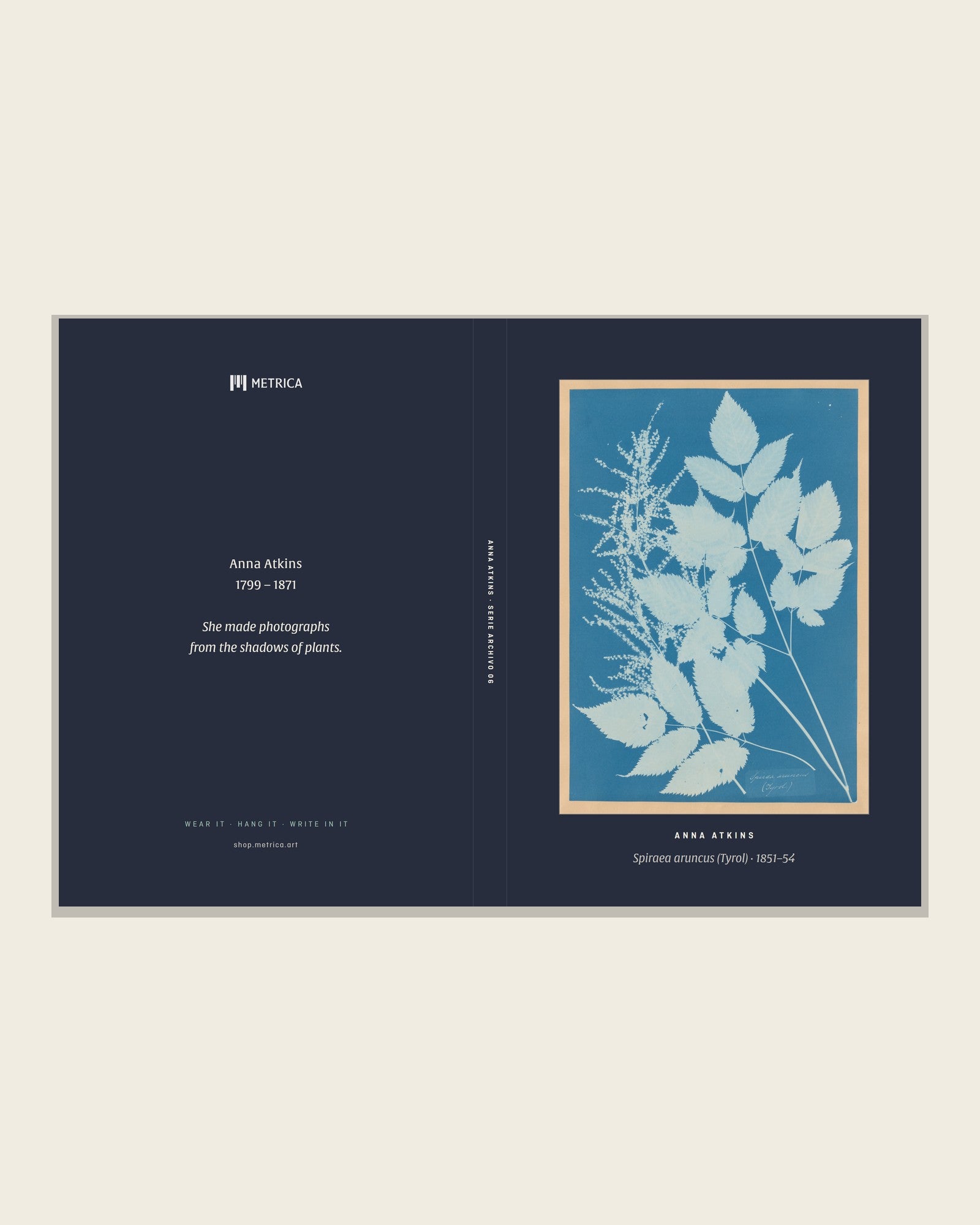 cover and printed spine