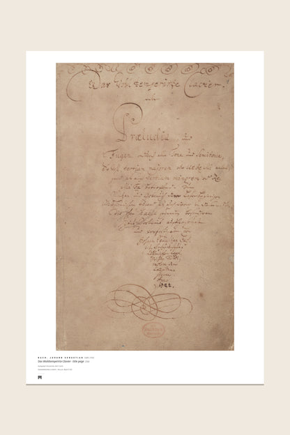 The print as it arrives: the full sheet with the Métrica museum caption
