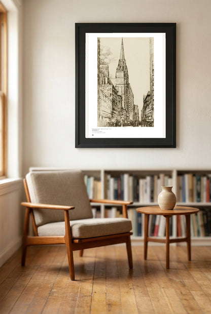 Framed on a wall — Métrica art print