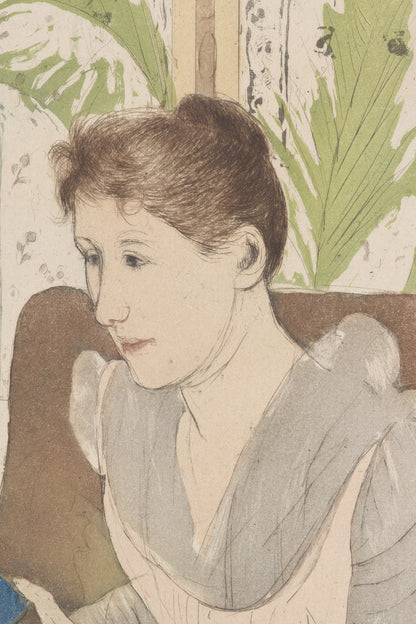 Detail of the print, close up