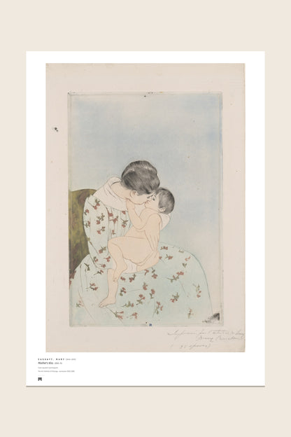The print as it arrives: the full sheet with the Métrica museum caption