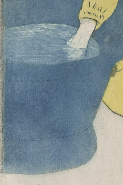 Detail: the grain of the aquatint