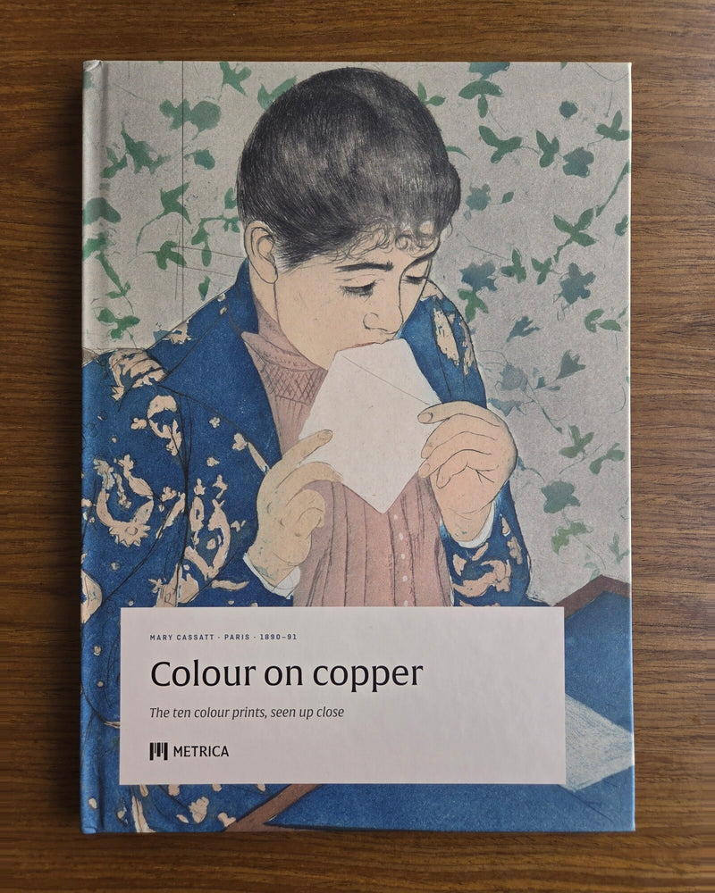 Mary Cassatt — Colour on Copper — the printed book, front cover (photograph)