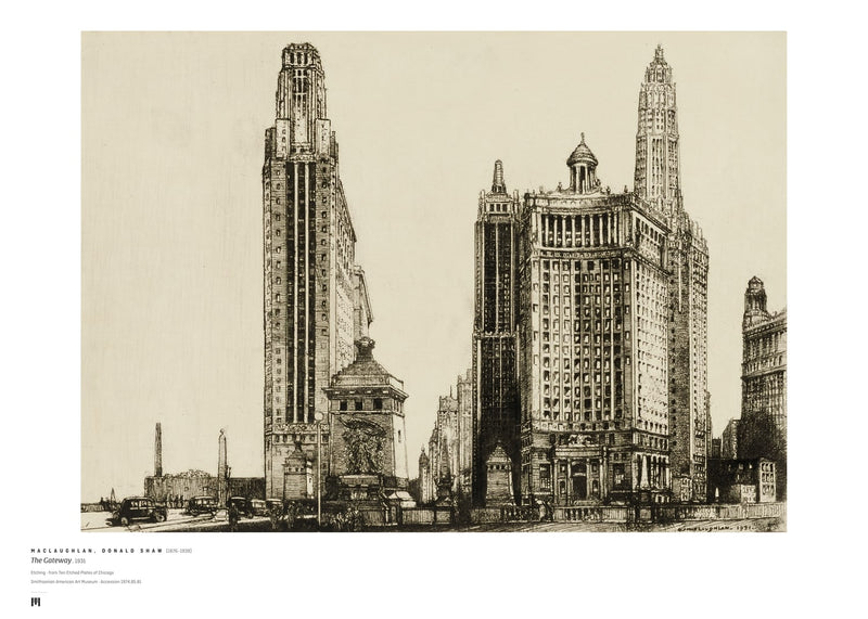 Donald Shaw MacLaughlan, The Gateway, 1931 — Métrica art print