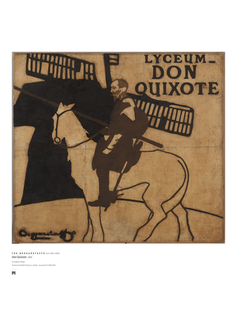 The Beggarstaffs, Don Quixote (1895) — archival art print