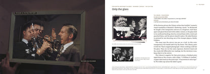 William P. Gottlieb — Burn Lower Left — spread: Stan Kenton in a broken mirror (digital preview of the printed pages)
