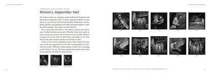William P. Gottlieb — Burn Lower Left — spread: Minton’s, September 1947, the ten negatives (digital preview of the printed pages)