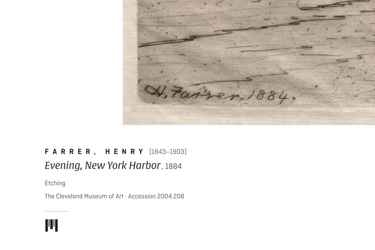 Detail: the Métrica museum caption