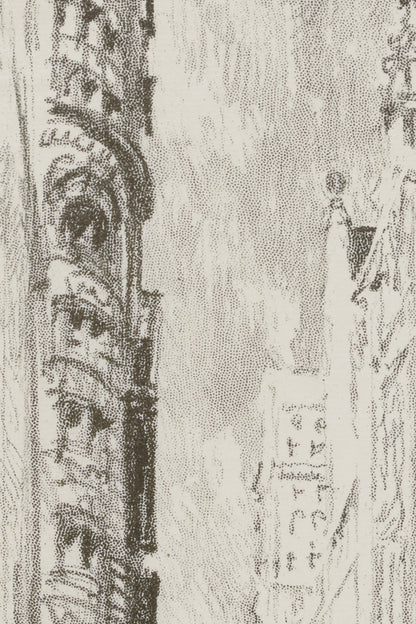 Another detail of the print, close up