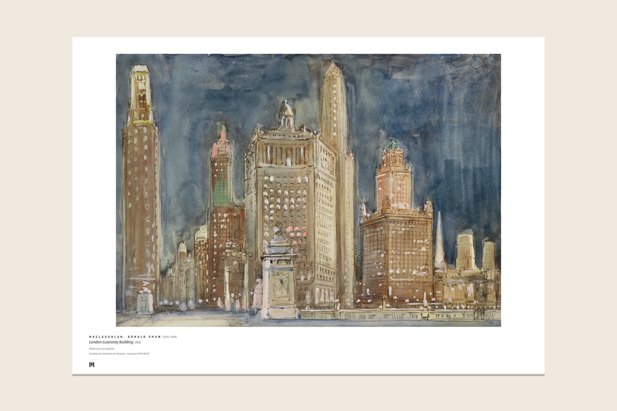 The print as it arrives: the full sheet with the Métrica museum caption
