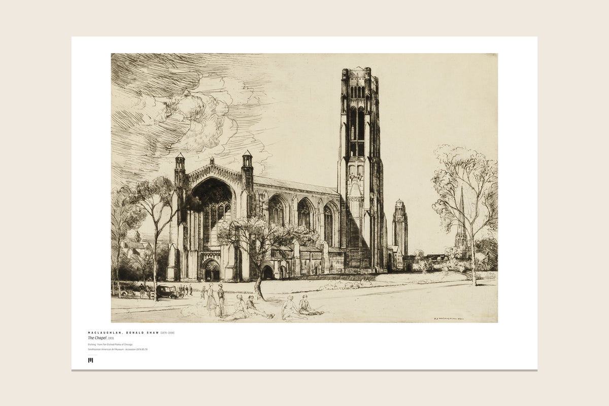 The print as it arrives: the full sheet with the Métrica museum caption
