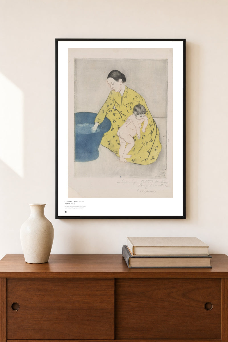 Mary Cassatt — The Bath — framed print