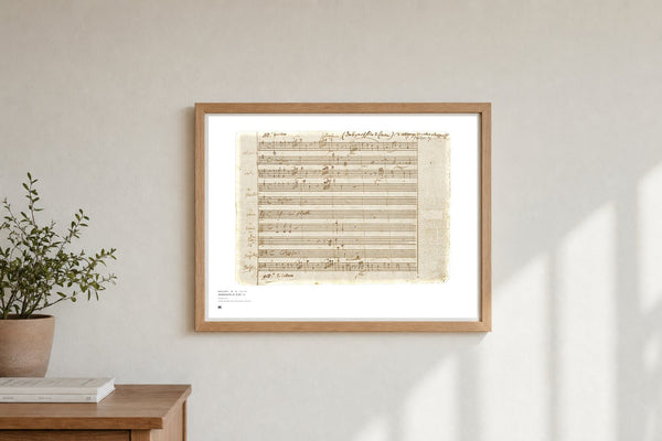 W. A. Mozart — Symphony No. 32, K.318 (autograph)