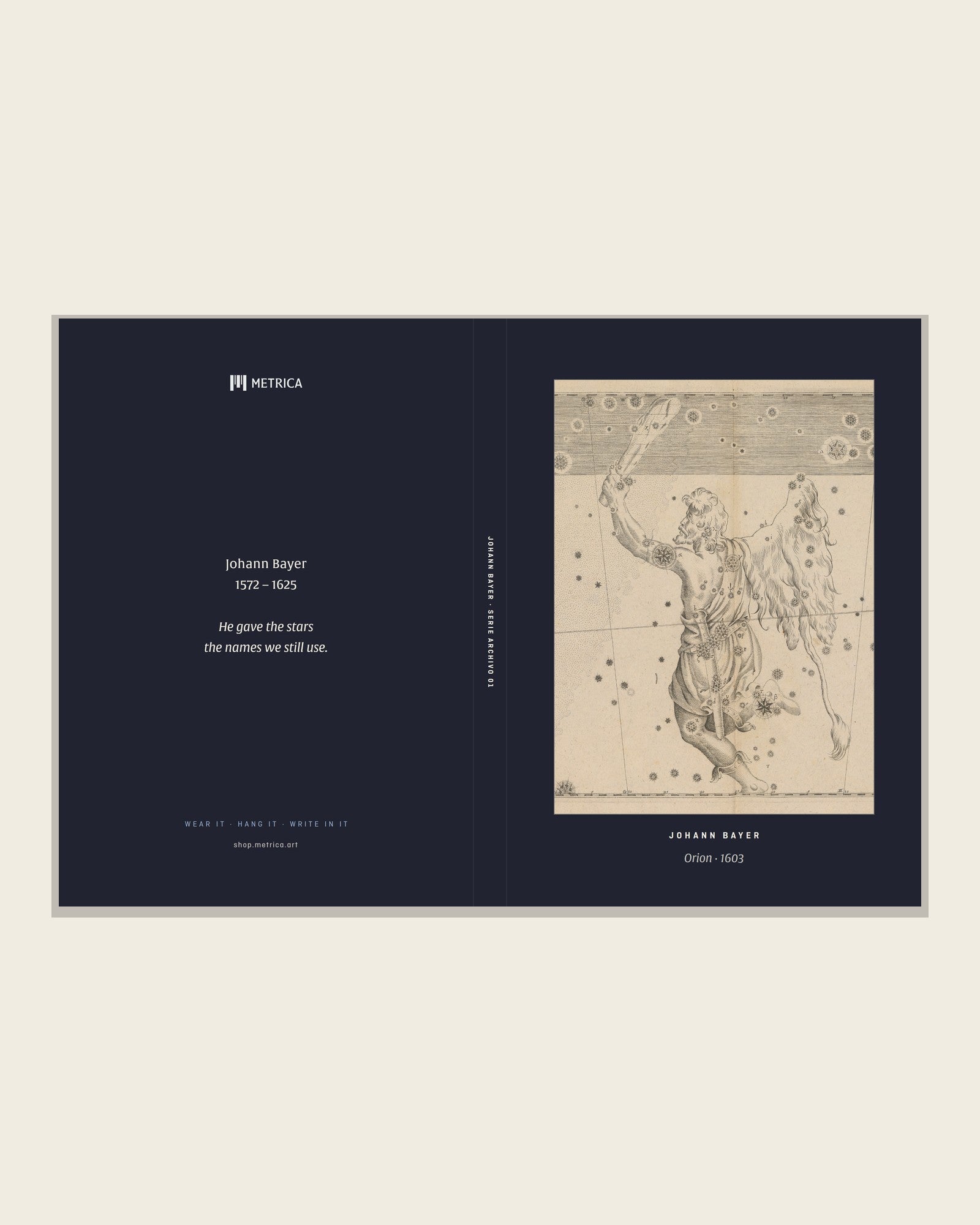cover and printed spine
