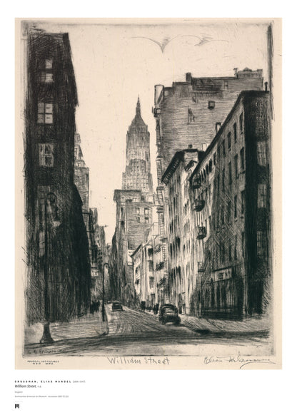 Elias M. Grossman — William Street