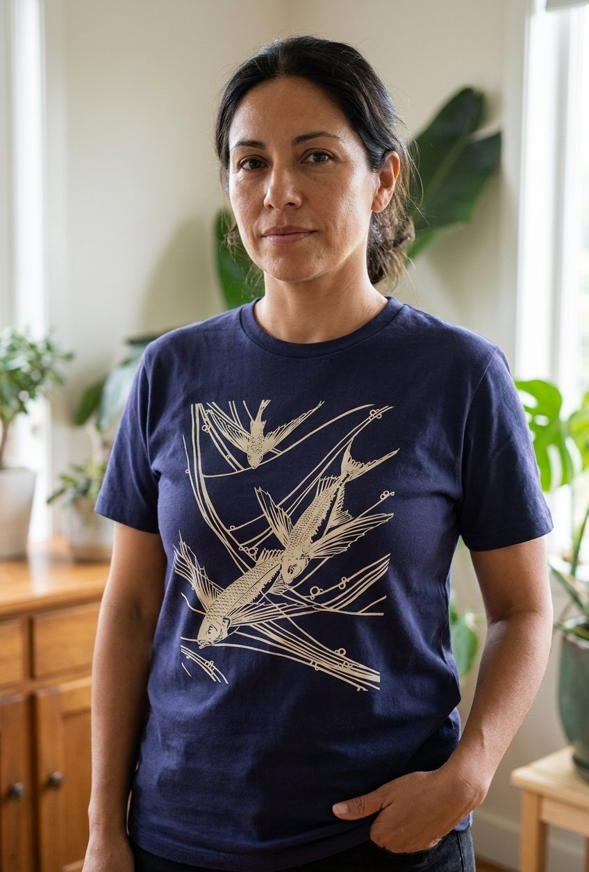 Japan tees — Katagami Flying Fish